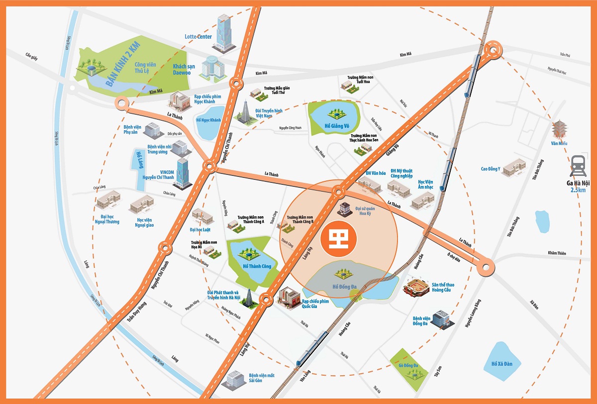 Vi Tri The Nelson 29 Lang Ha 1